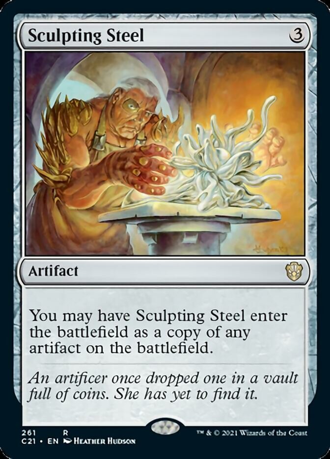 Sculpting Steel [Commander 2021] | I Want That Stuff Brandon