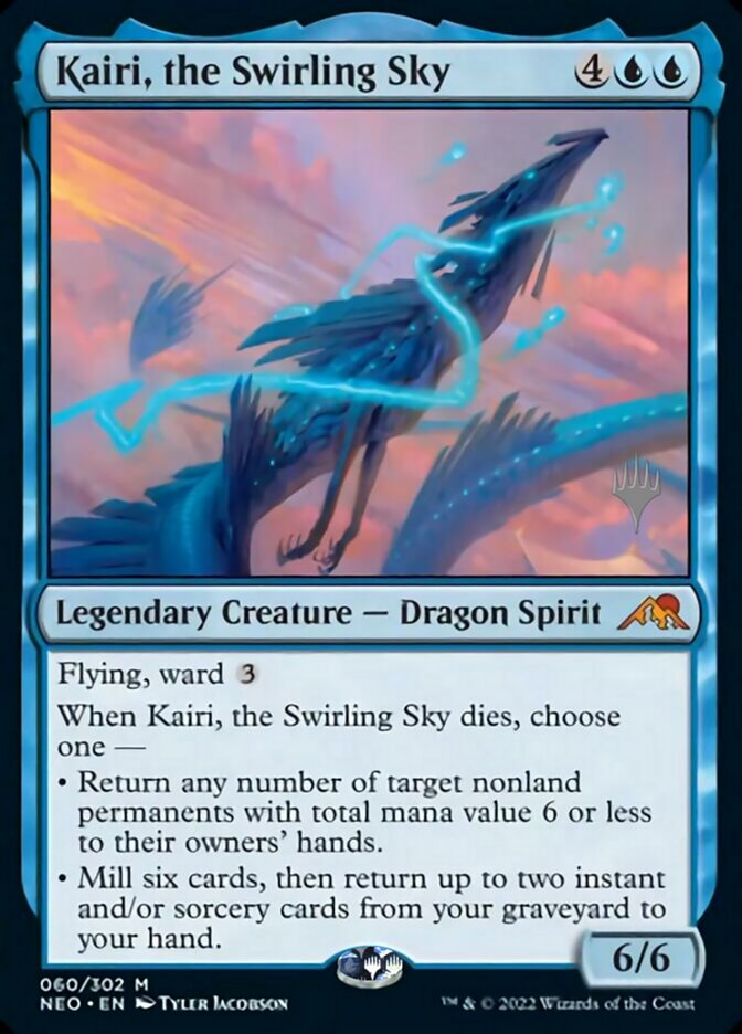 Kairi, the Swirling Sky (Promo Pack) [Kamigawa: Neon Dynasty Promos] | I Want That Stuff Brandon