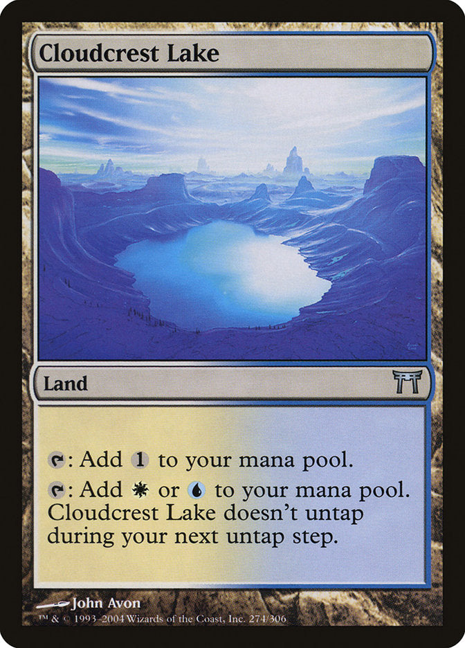 Cloudcrest Lake [Champions of Kamigawa] | I Want That Stuff Brandon