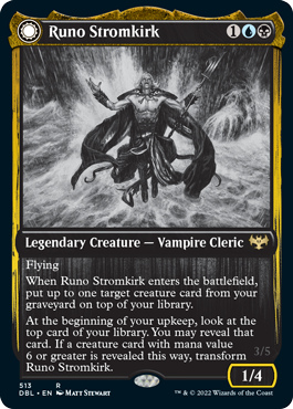 Runo Stromkirk // Krothuss, Lord of the Deep [Innistrad: Double Feature] | I Want That Stuff Brandon