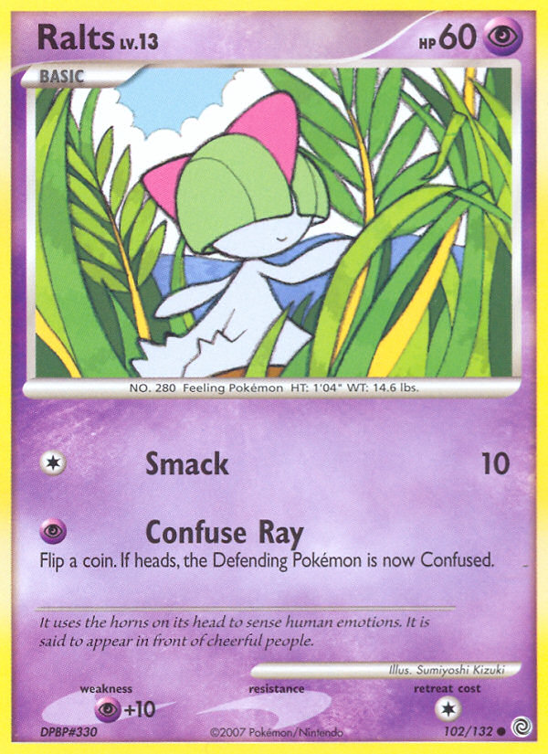 Ralts (102/132) [Diamond & Pearl: Secret Wonders] | I Want That Stuff Brandon