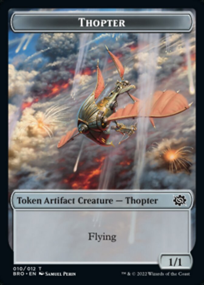 Thopter Token [The Brothers' War Tokens] | I Want That Stuff Brandon