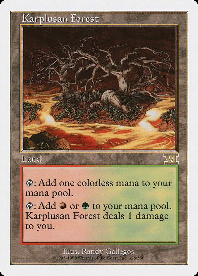 Karplusan Forest [Classic Sixth Edition] | I Want That Stuff Brandon