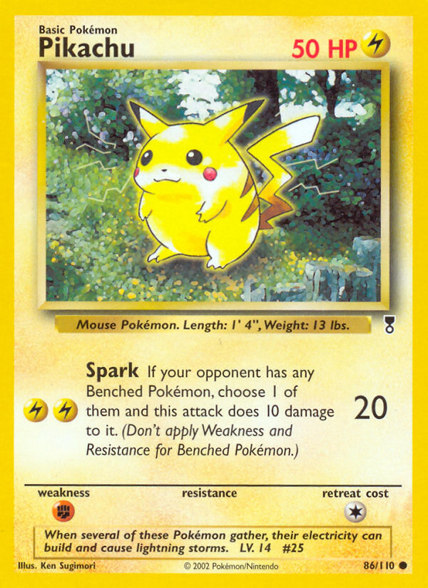 Pikachu (86/110) [Legendary Collection] | I Want That Stuff Brandon