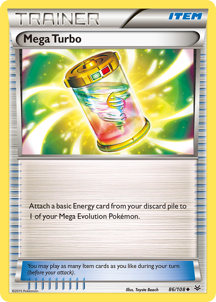 Mega Turbo (86/108) [XY: Roaring Skies] | I Want That Stuff Brandon