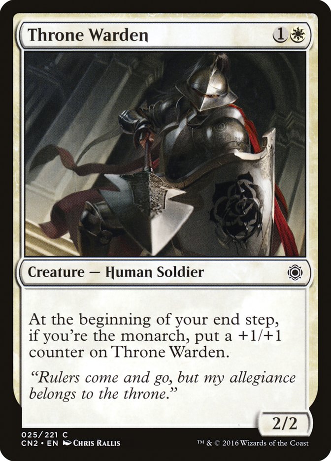 Throne Warden [Conspiracy: Take the Crown] | I Want That Stuff Brandon