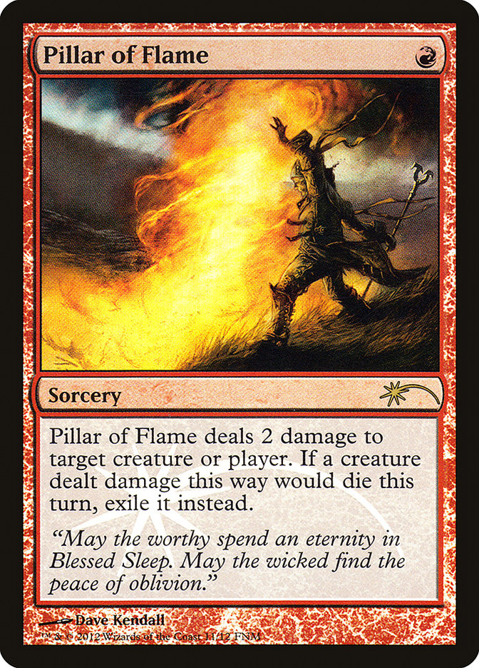 Pillar of Flame [Friday Night Magic 2012] | I Want That Stuff Brandon