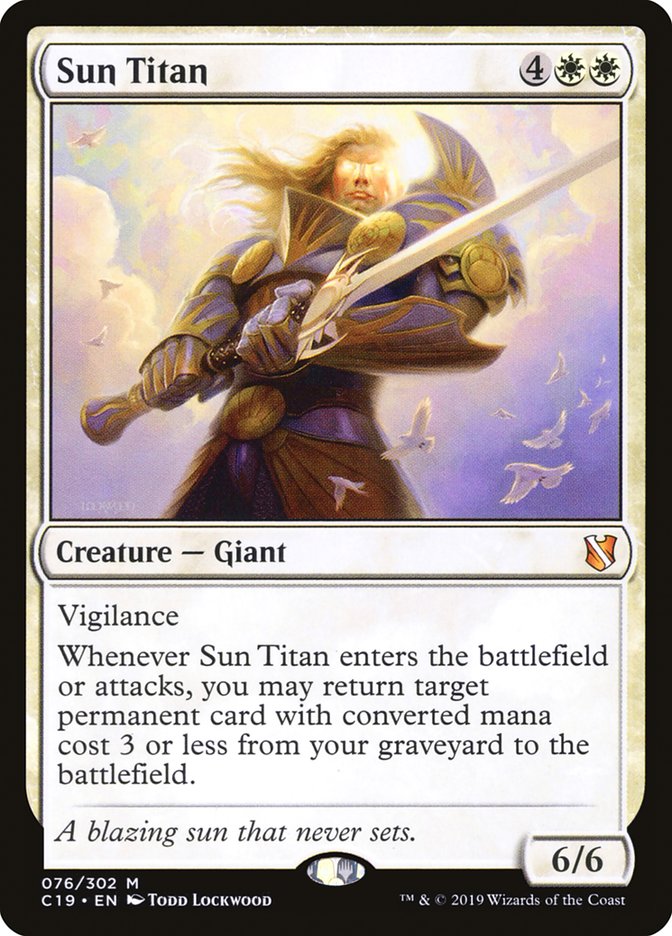 Sun Titan [Commander 2019] | I Want That Stuff Brandon