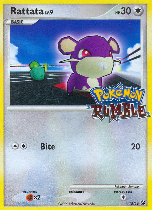Rattata (15/16) [Pokémon Rumble] | I Want That Stuff Brandon