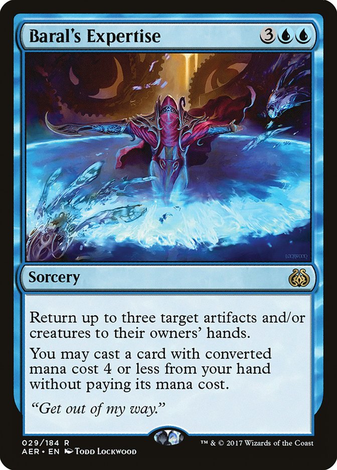 Baral's Expertise [Aether Revolt] | I Want That Stuff Brandon