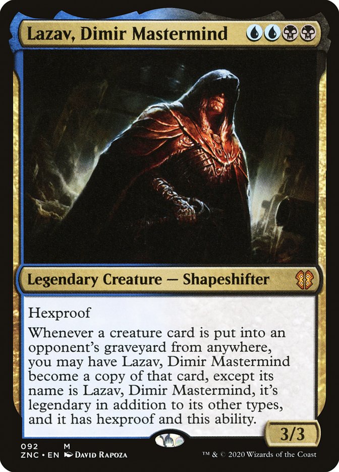 Lazav, Dimir Mastermind [Zendikar Rising Commander] | I Want That Stuff Brandon