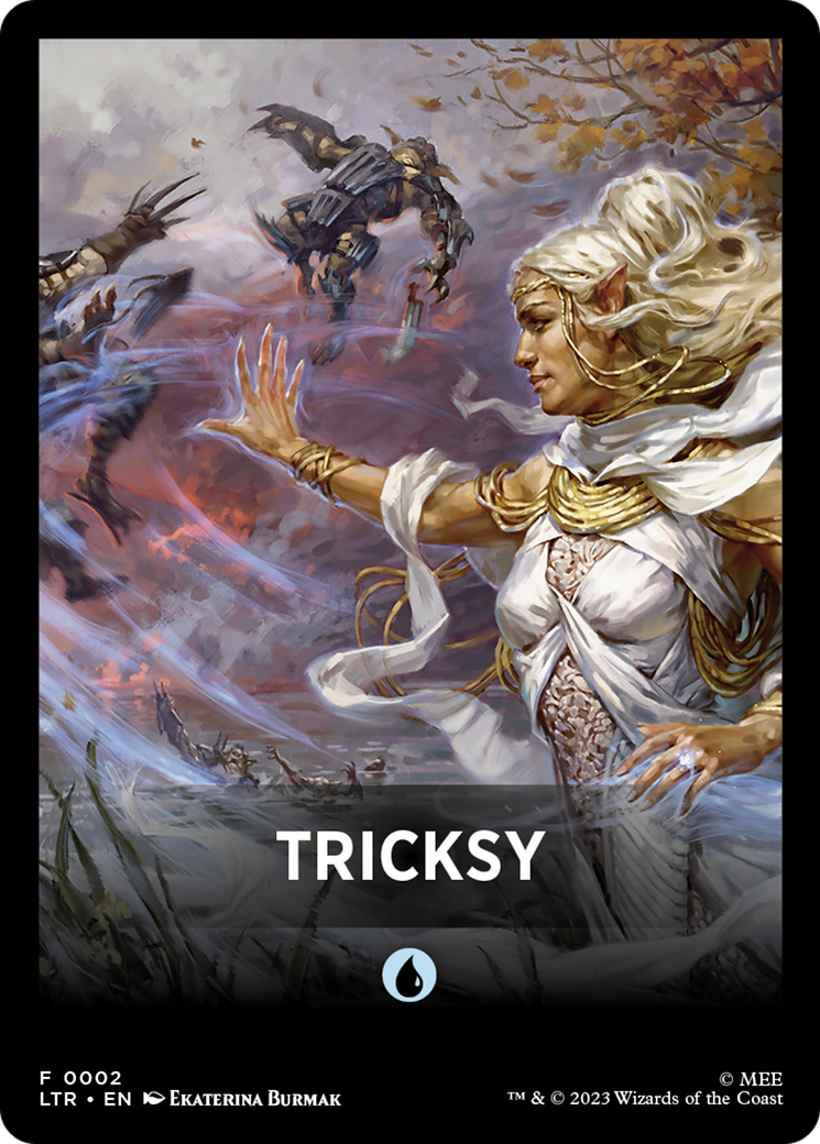 Tricksy Theme Card [The Lord of the Rings: Tales of Middle-Earth Tokens] | I Want That Stuff Brandon