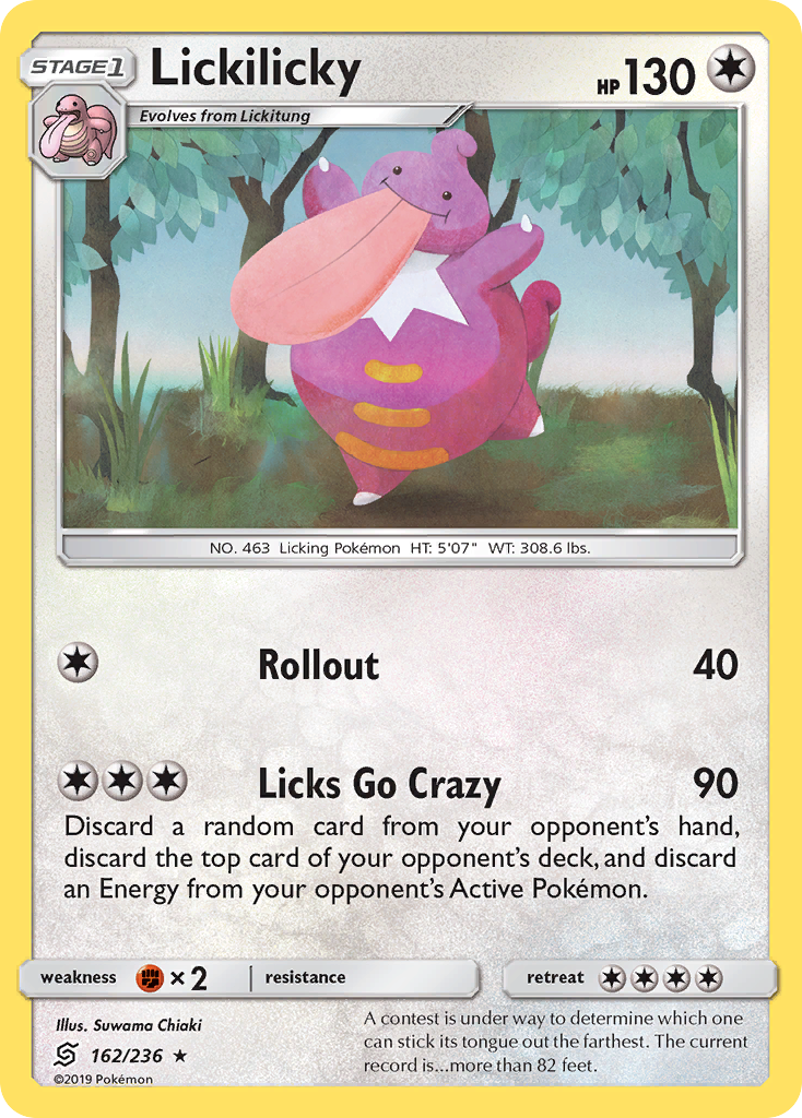 Lickilicky (162/236) [Sun & Moon: Unified Minds] | I Want That Stuff Brandon
