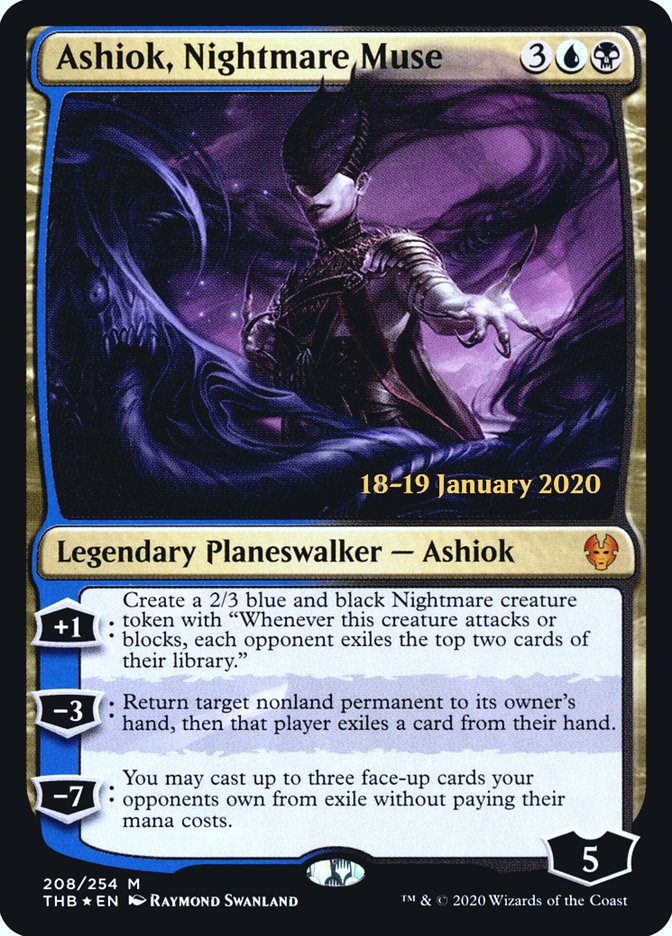 Ashiok, Nightmare Muse [Theros Beyond Death Prerelease Promos] | I Want That Stuff Brandon
