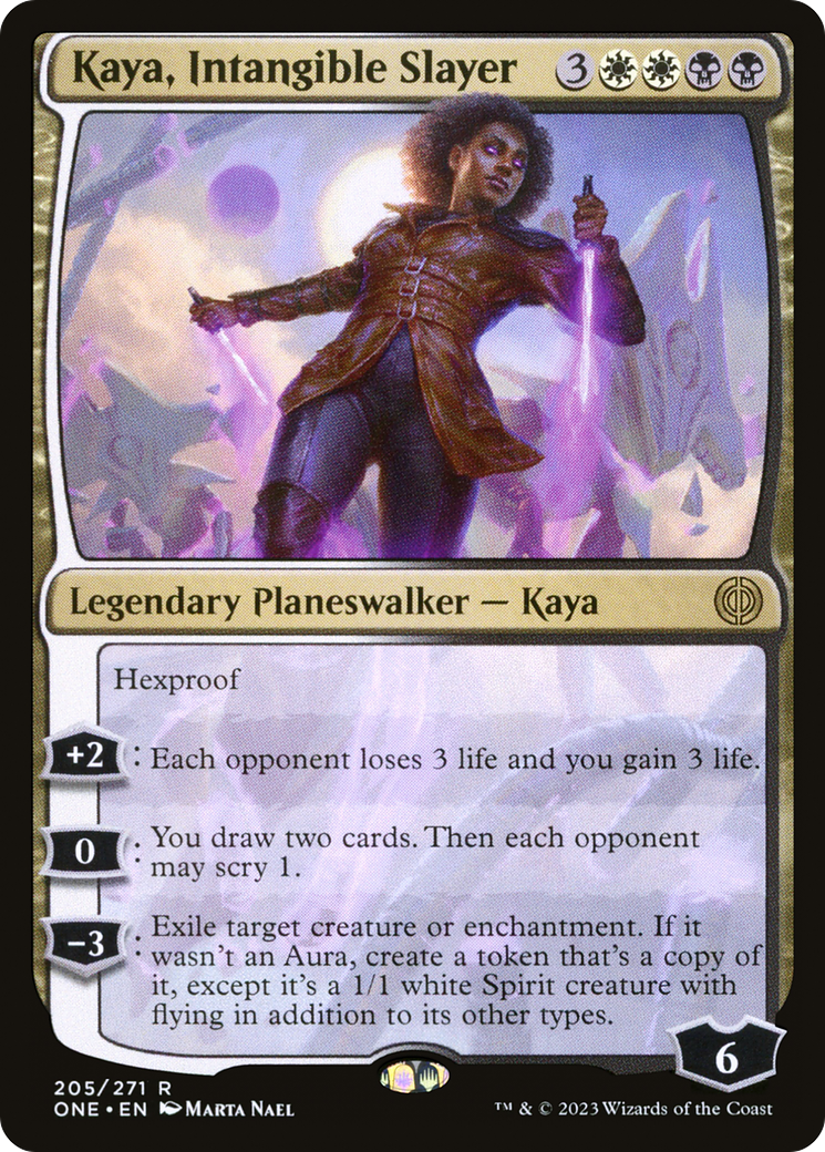 Kaya, Intangible Slayer [Phyrexia: All Will Be One] | I Want That Stuff Brandon