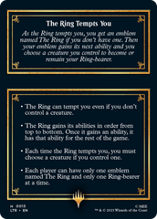 The Ring [The Lord of the Rings: Tales of Middle-Earth Tokens] | I Want That Stuff Brandon
