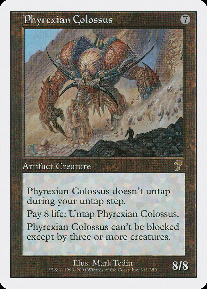 Phyrexian Colossus [Seventh Edition] | I Want That Stuff Brandon