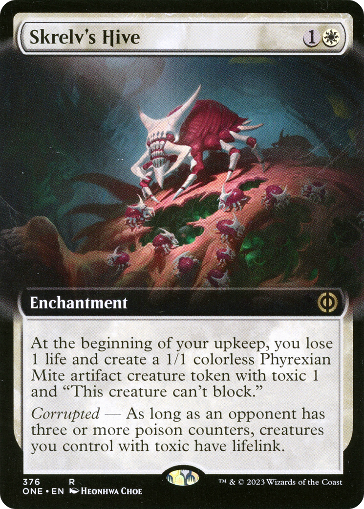 Skrelv's Hive (Extended Art) [Phyrexia: All Will Be One] | I Want That Stuff Brandon