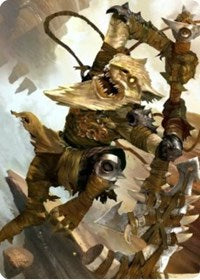 Teeterpeak Ambusher Art Card [Zendikar Rising Art Series] | I Want That Stuff Brandon