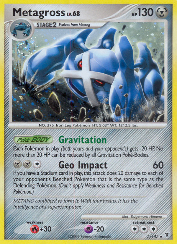 Metagross (7/147) [Platinum: Supreme Victors] | I Want That Stuff Brandon