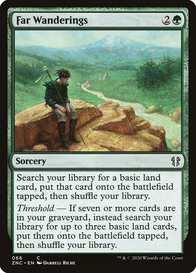 Far Wanderings [Zendikar Rising Commander] | I Want That Stuff Brandon