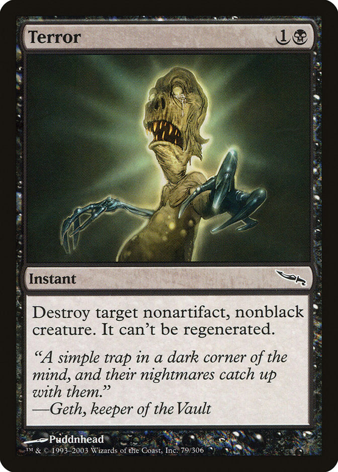 Terror [Mirrodin] | I Want That Stuff Brandon