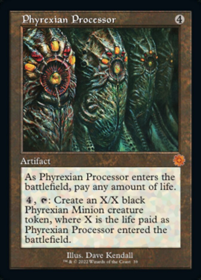 Phyrexian Processor (Retro) [The Brothers' War Retro Artifacts] | I Want That Stuff Brandon