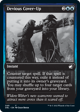 Devious Cover-Up [Innistrad: Double Feature] | I Want That Stuff Brandon