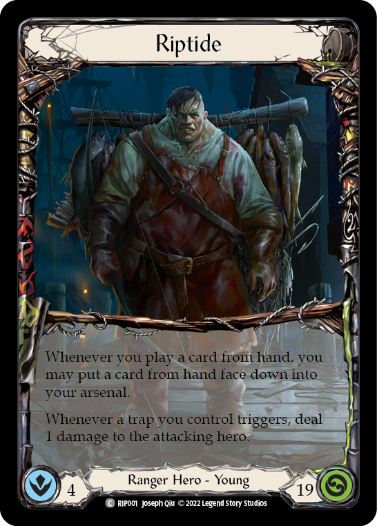 Riptide [RIP001] (Outsiders Riptide Blitz Deck) | I Want That Stuff Brandon
