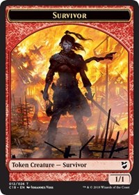 Survivor // Myr (023) Double-Sided Token [Commander 2018 Tokens] | I Want That Stuff Brandon