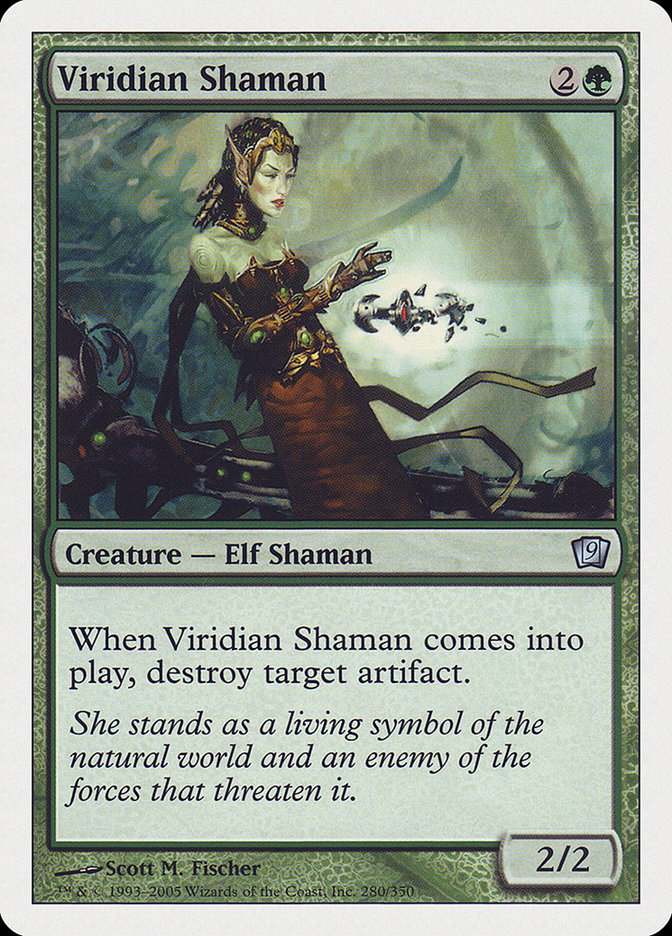 Viridian Shaman [Ninth Edition] | I Want That Stuff Brandon
