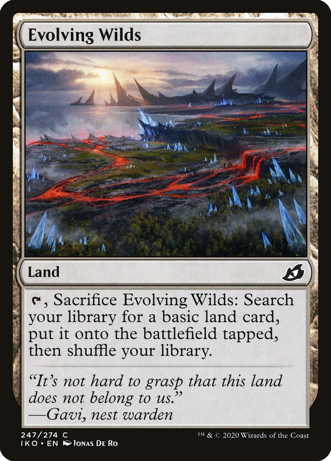 Evolving Wilds [Ikoria: Lair of Behemoths] | I Want That Stuff Brandon