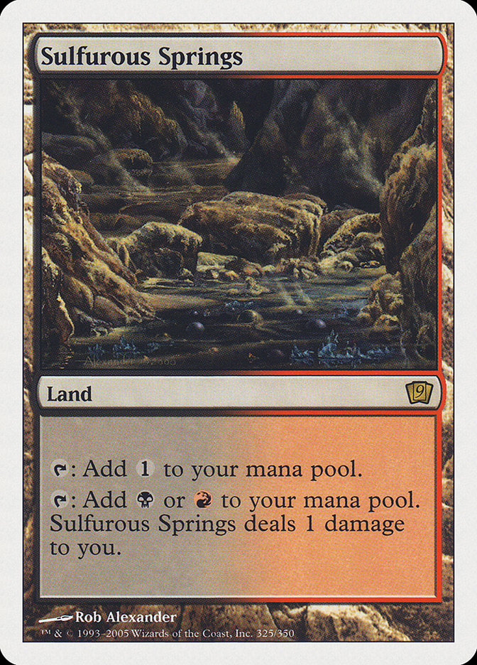 Sulfurous Springs [Ninth Edition] | I Want That Stuff Brandon