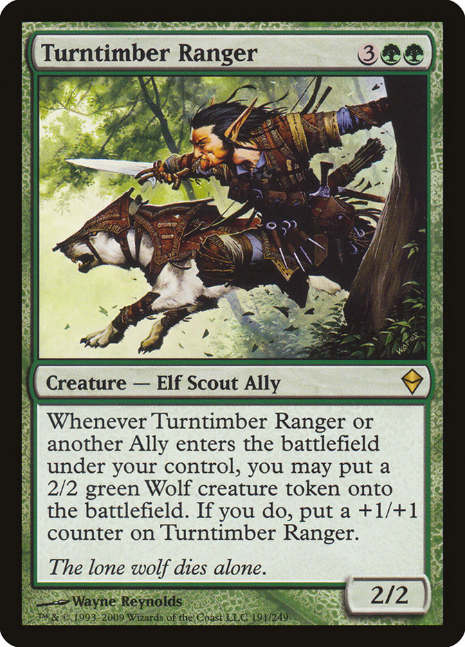 Turntimber Ranger [Zendikar] | I Want That Stuff Brandon