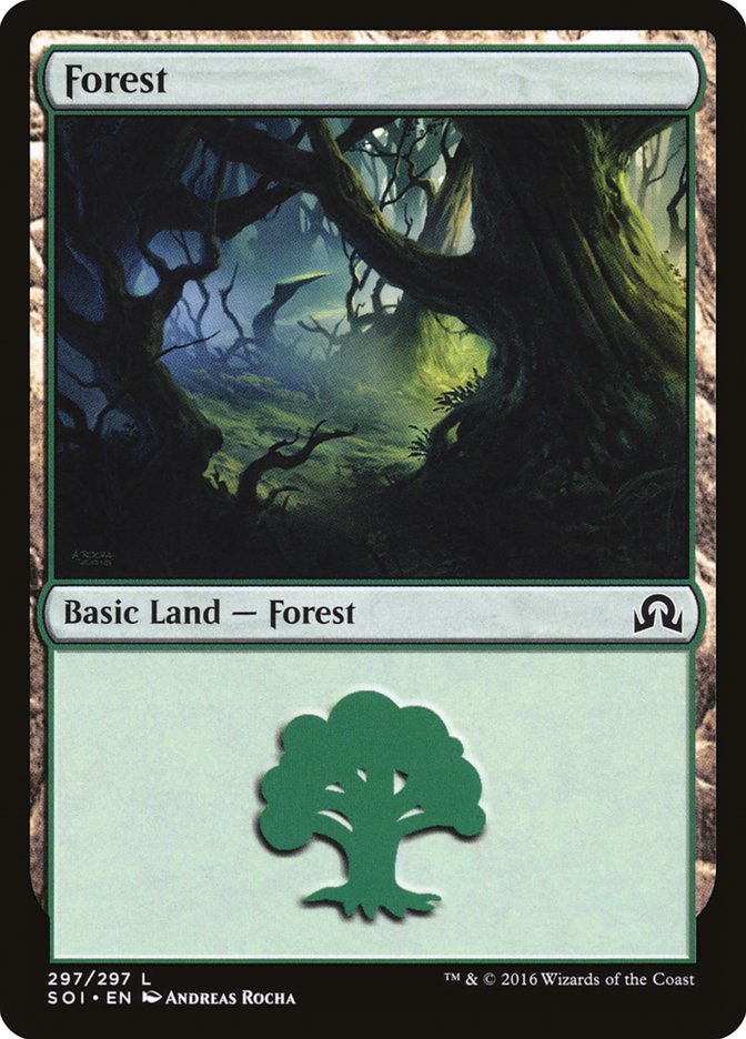 Forest (297) [Shadows over Innistrad] | I Want That Stuff Brandon