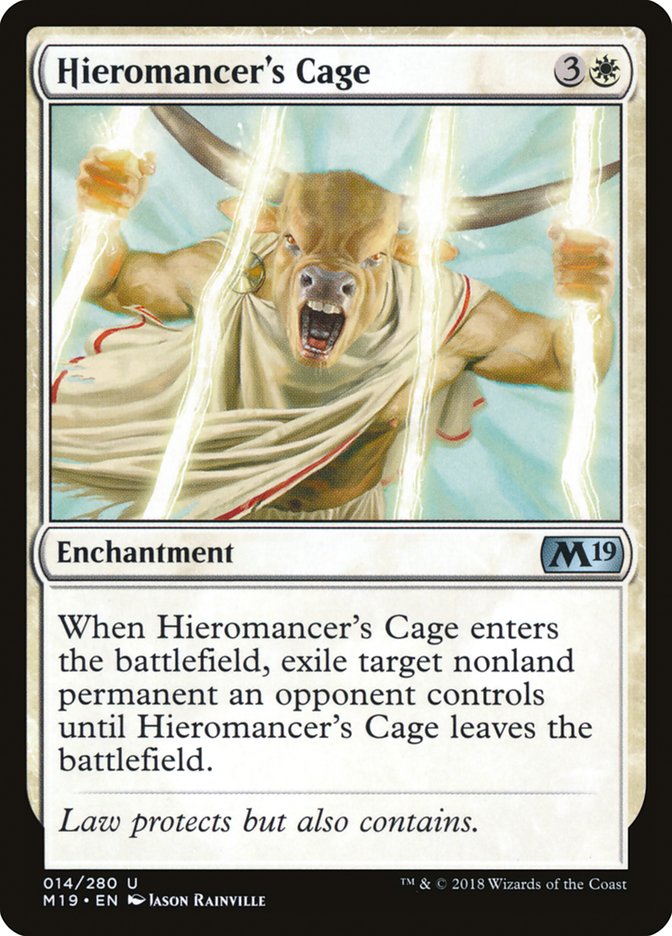 Hieromancer's Cage [Core Set 2019] | I Want That Stuff Brandon