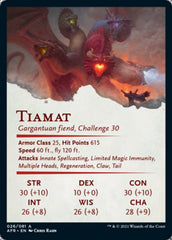 Tiamat Art Card [Dungeons & Dragons: Adventures in the Forgotten Realms Art Series] | I Want That Stuff Brandon