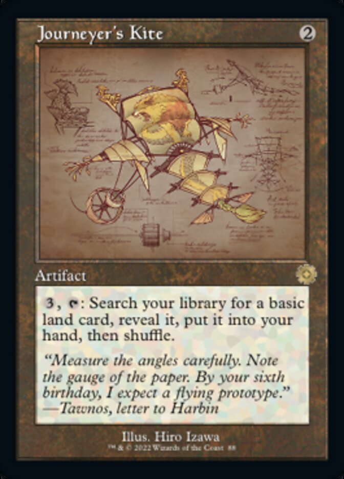 Journeyer's Kite (Retro Schematic) [The Brothers' War Retro Artifacts] | I Want That Stuff Brandon