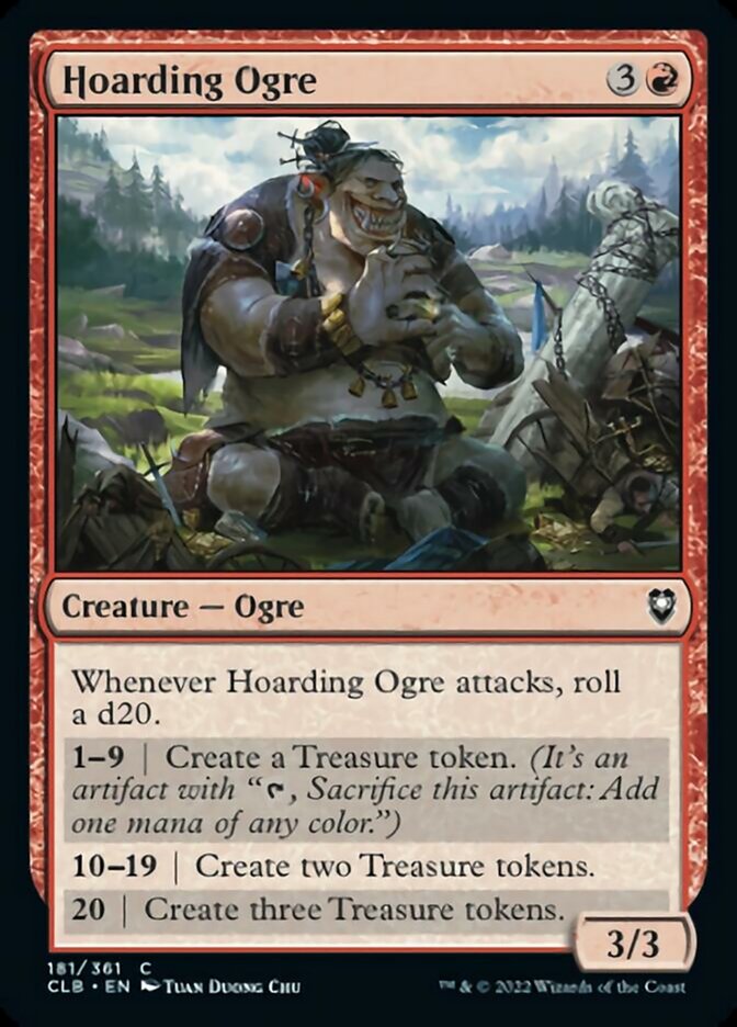 Hoarding Ogre [Commander Legends: Battle for Baldur's Gate] | I Want That Stuff Brandon