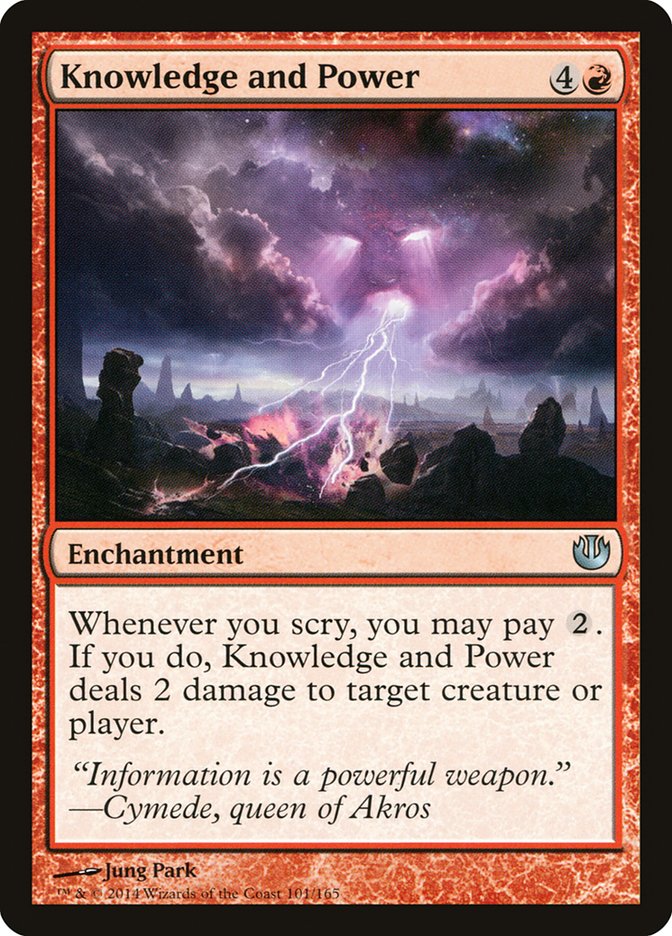 Knowledge and Power [Journey into Nyx] | I Want That Stuff Brandon