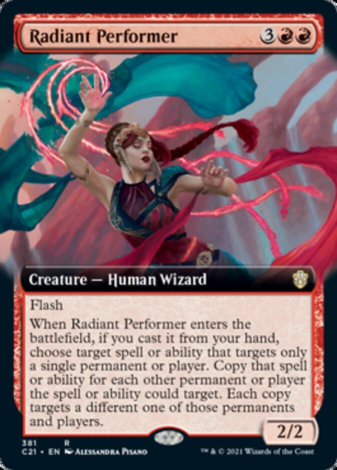 Radiant Performer (Extended Art) [Commander 2021] | I Want That Stuff Brandon