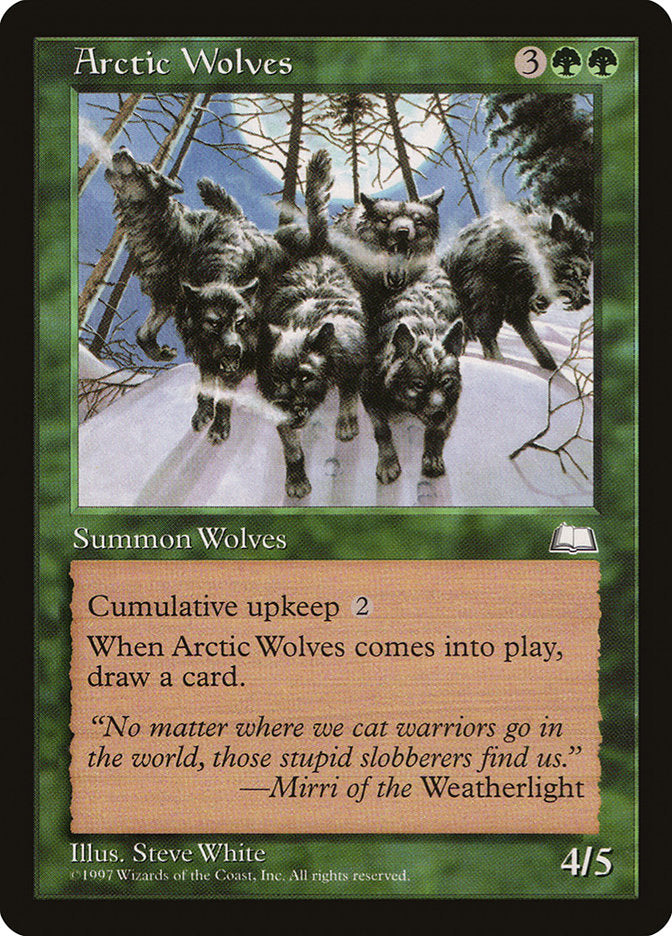 Arctic Wolves [Weatherlight] | I Want That Stuff Brandon