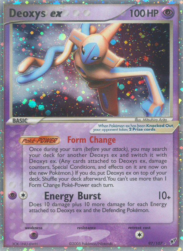 Deoxys ex (97/107) [EX: Deoxys] | I Want That Stuff Brandon