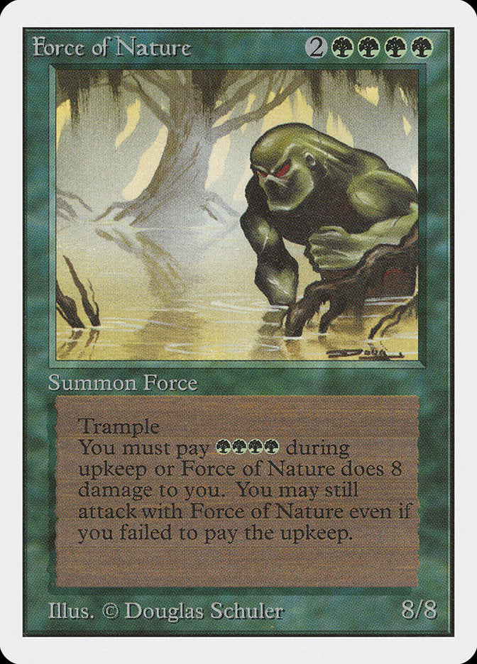 Force of Nature [Unlimited Edition] | I Want That Stuff Brandon