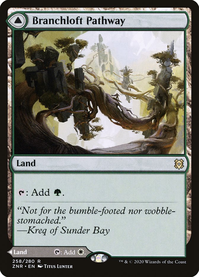 Branchloft Pathway // Boulderloft Pathway [Zendikar Rising] | I Want That Stuff Brandon