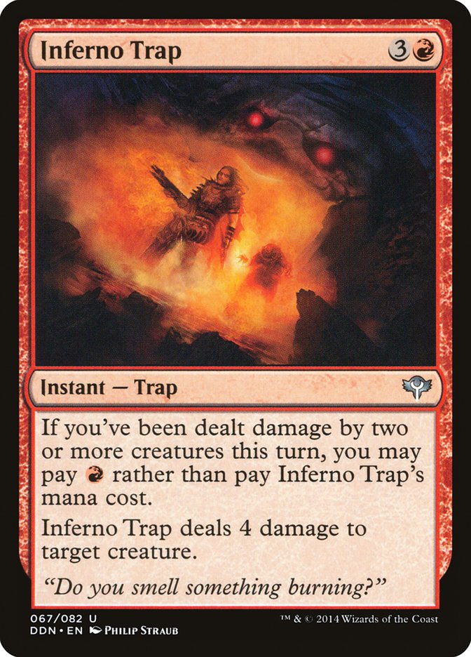 Inferno Trap [Duel Decks: Speed vs. Cunning] | I Want That Stuff Brandon