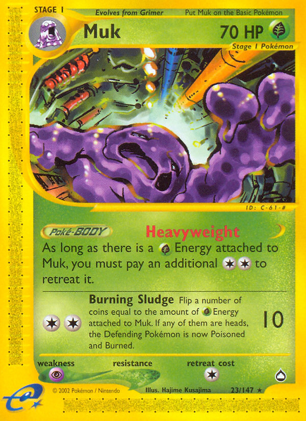 Muk (23/147) [Aquapolis] | I Want That Stuff Brandon