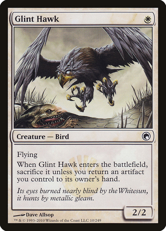 Glint Hawk [Scars of Mirrodin] | I Want That Stuff Brandon