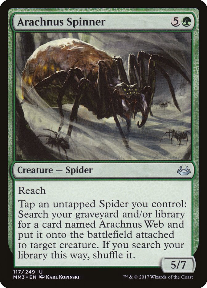 Arachnus Spinner [Modern Masters 2017] | I Want That Stuff Brandon