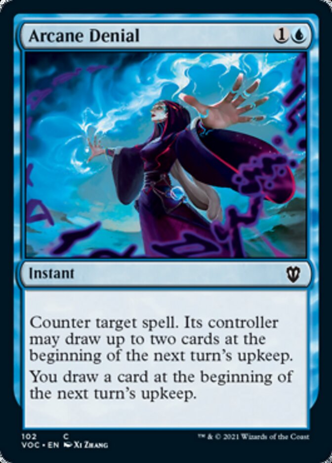 Arcane Denial [Innistrad: Crimson Vow Commander] | I Want That Stuff Brandon